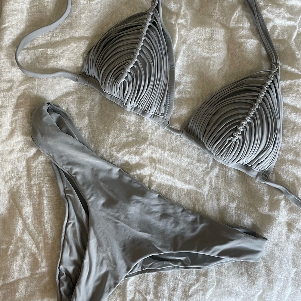 PQ Crochet Triangle Bikini